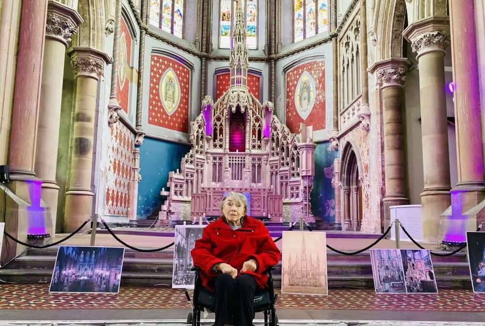 The team at Abney Court made a wish come true for Marion, 92, by helping her revisit a favourite place from childhood.