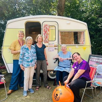 Sway care home resident’s camping wish comes true