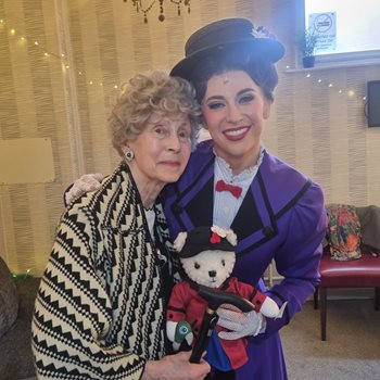 Harrogate care home resident’s showstopping wish comes true 
