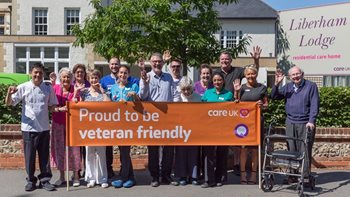 Leatherhead care home achieves veteran-friendly status