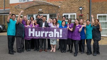 Hammersmith care home celebrates award nomination and ‘good’ rating from inspectors
