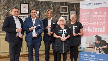 Care UK rolls out plant-based cleaning products across 163 homes