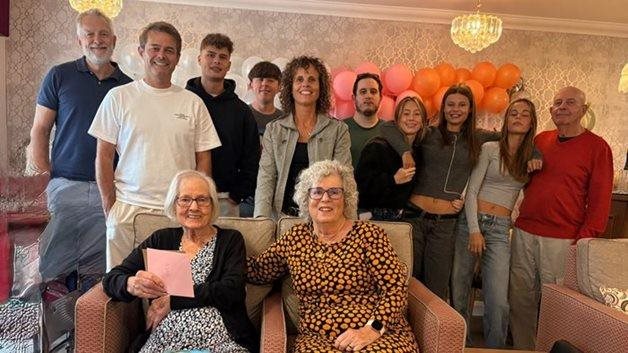 Reading care home resident, 101, shares secret to long life