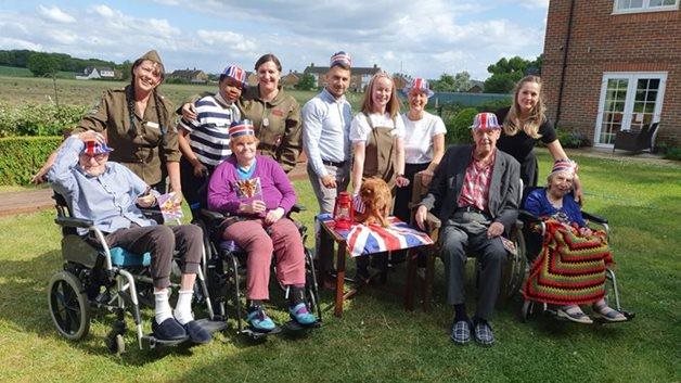 VE Day 80 celebrated in style at Hertfordshire care home