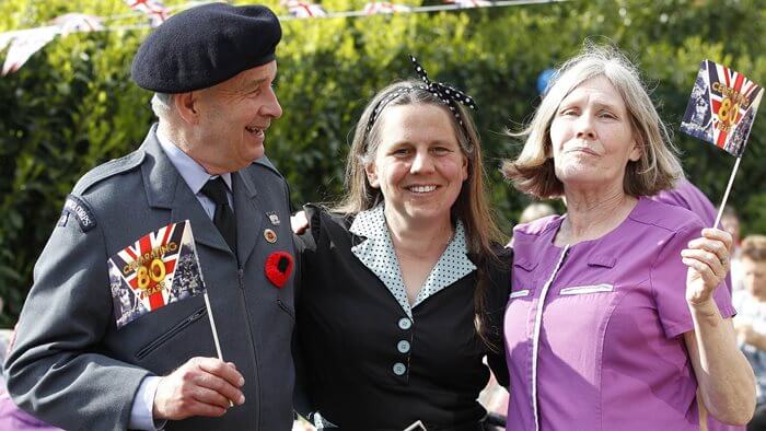 Bickerton House - Bickerton House - VE Day