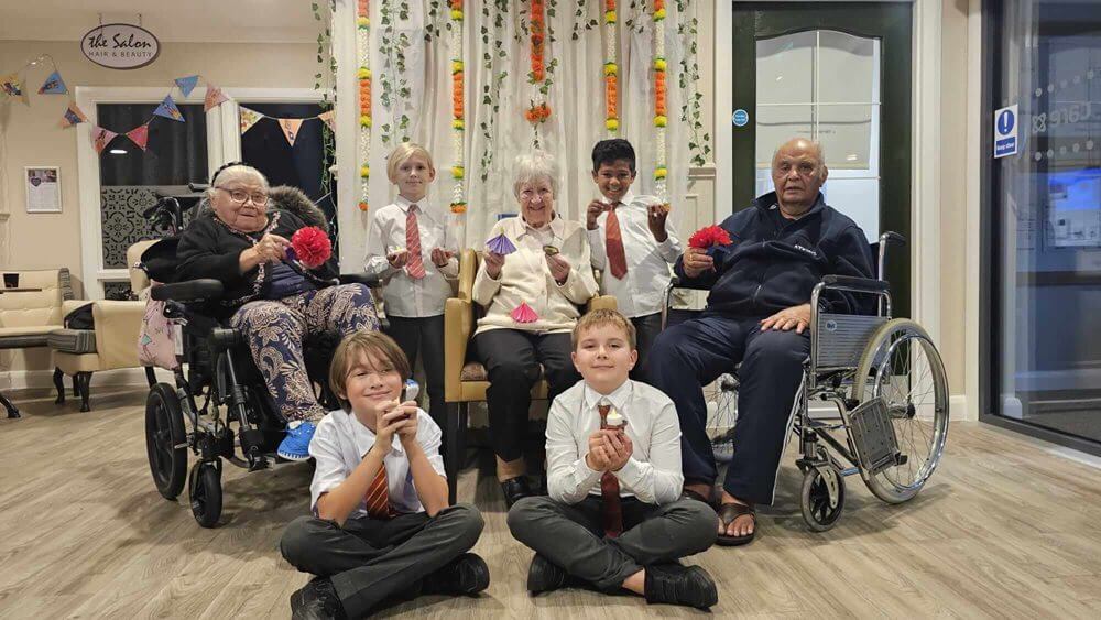 Buchanan Court - Buchanan Court celebrate Diwali