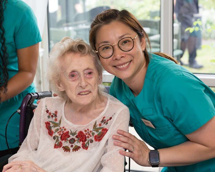'The Centenarian Club' launch party at Queen's Court care home