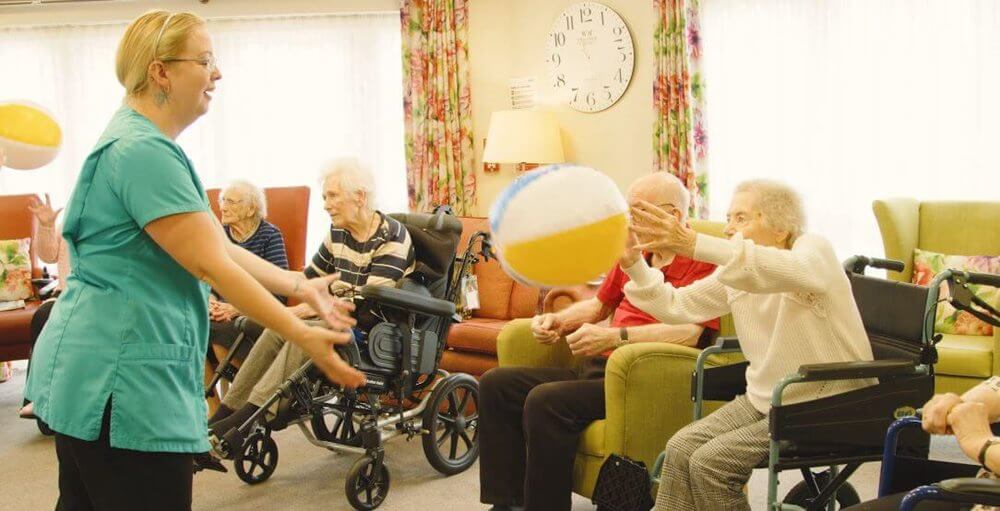 My loved one has a busy social life at Chandler Court