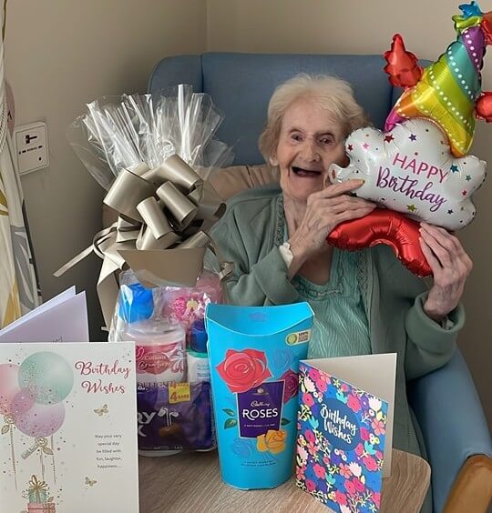 Cheviot Court - Cheviot Court resident birthday