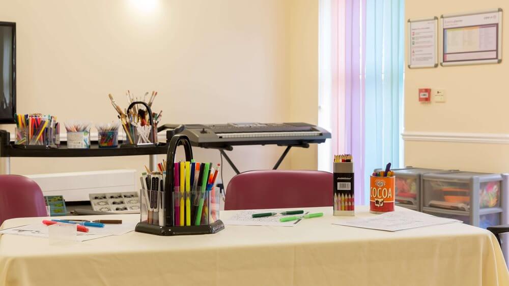 Clara Court - Clara Court activity room