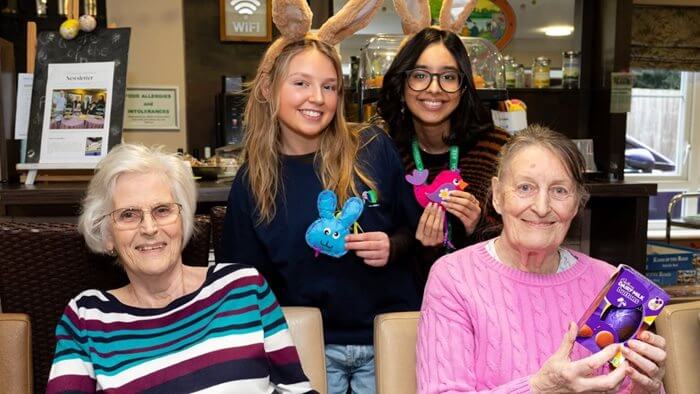 Newbury Grove invited the local community to join an eggs-tra special egg hunt to celebrate Easter.