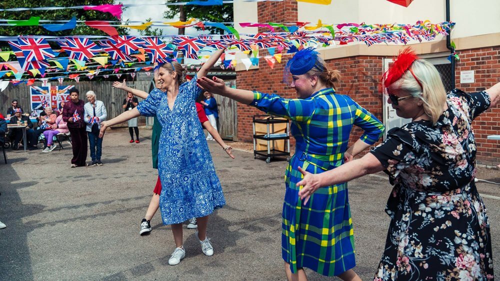 VE day 80th Anniversary at Care UK