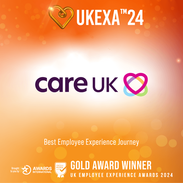 UK Employee Experience Awards 2024 winner - Best Employee Experience Journey